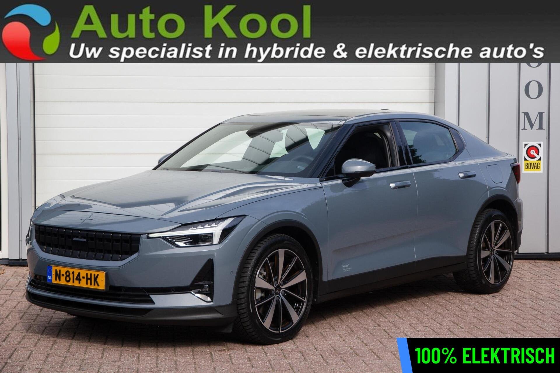 Polestar 2 Standard Range Single Motor 63kWh, Auto's, Polestar 2, Gebruikt, Zwart, 63 kWh