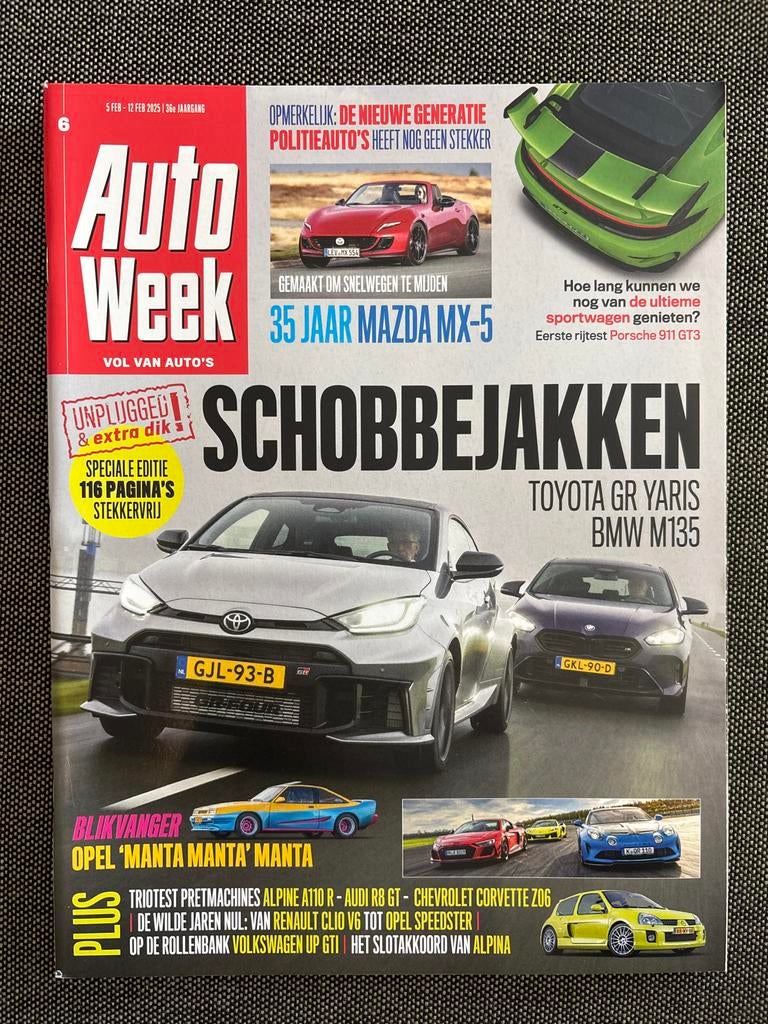 AutoWeek Magazine 5-12 Februari 2025 - Speciale Editie, Ophalen of Verzenden, Nieuw