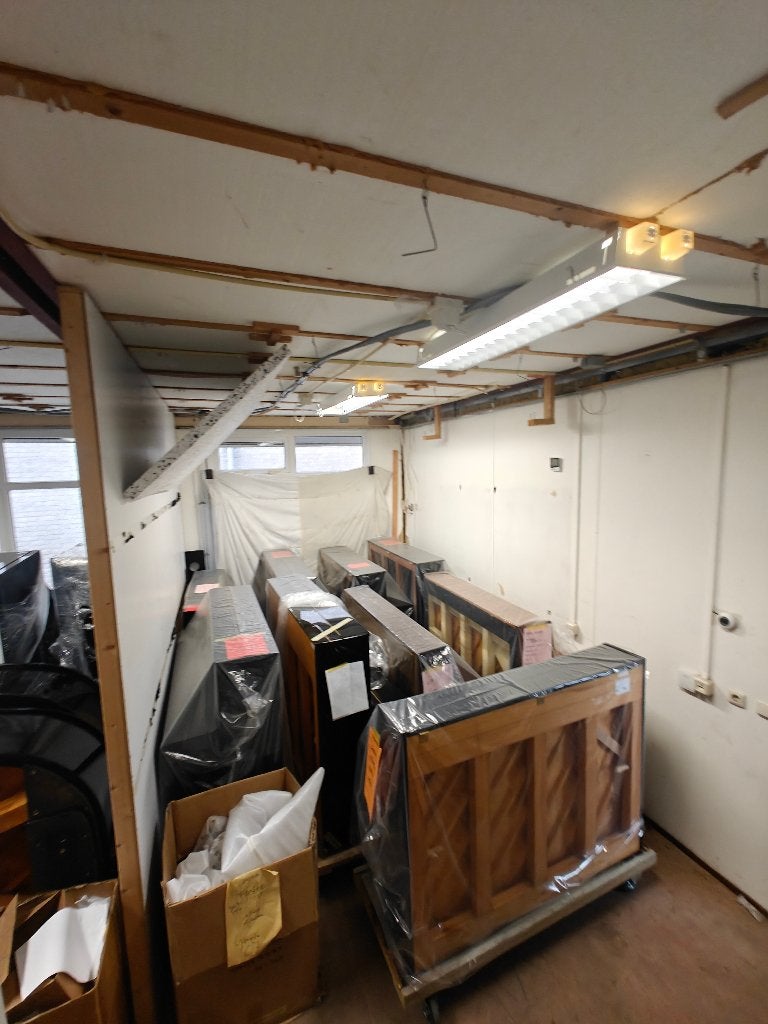 Acht semi-permanente units (200 m2), Zakelijke goederen, Machines en Bouw | Keten en Containers, Ophalen, Onbekend, Onbekend, Onbekend
