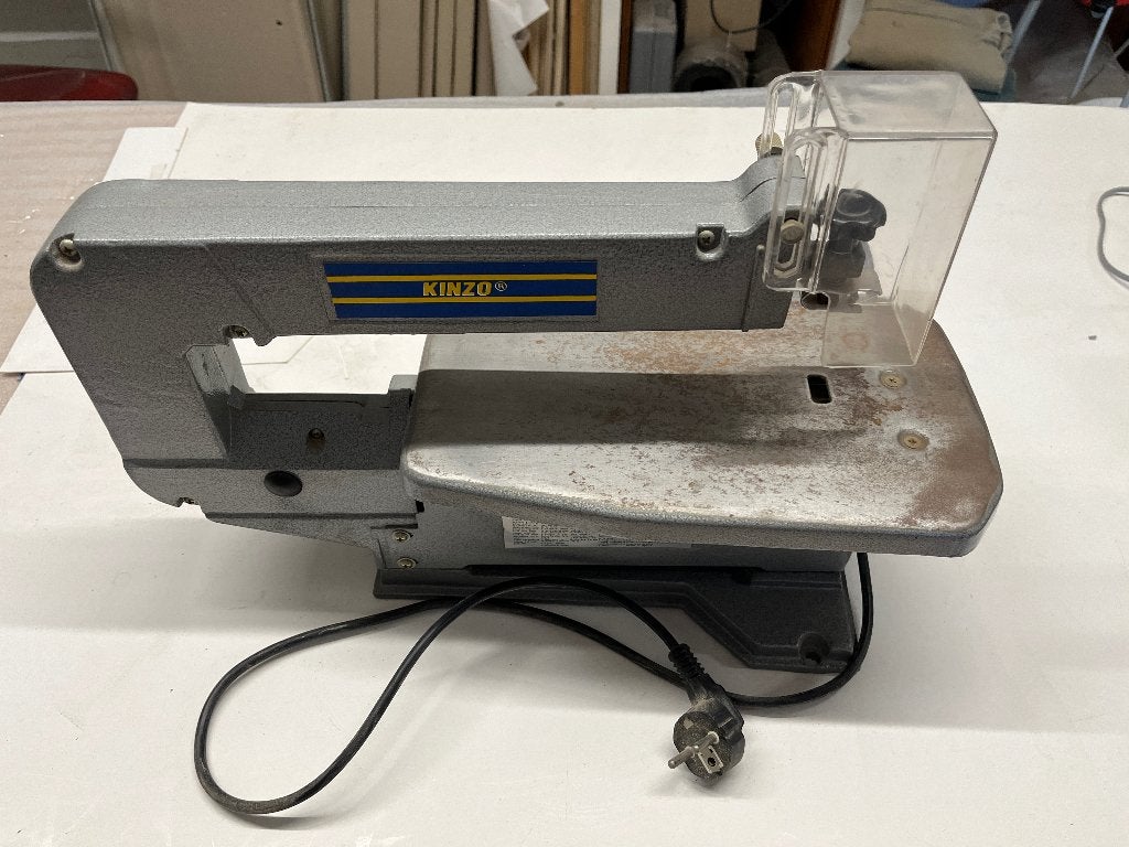 Figuurzaagmachine Kinzo, Doe-het-zelf en Verbouw, Ophalen, Minder dan 600 watt, Figuurzaag, 30 tot 70 mm