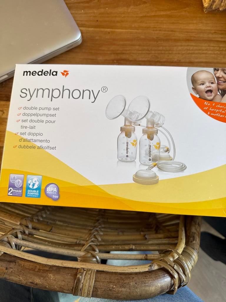 Medela Symphony Afkolfset - Gratis!, Ophalen, Zo goed als nieuw, Borstkolf