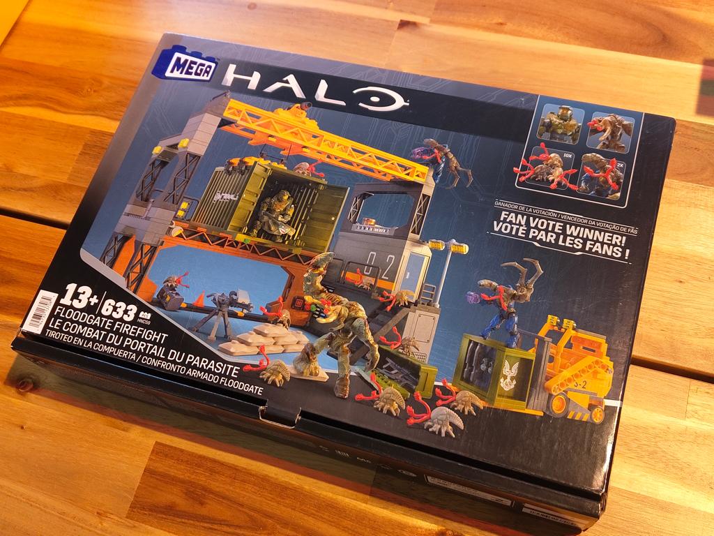 Mega Halo Floodgate Firefight set nr HNC59, Kinderen en Baby's, Speelgoed | Bouwstenen, Ophalen, Zo goed als nieuw, Megabloks