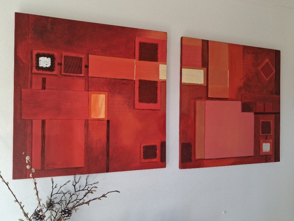 muurluik schilderij met verf en doek, Origineel werk, Overige stijlen, Ophalen of Verzenden, Overige onderwerpen