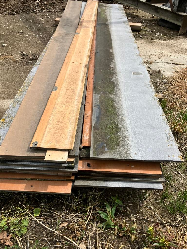 Stroken trespa, Doe-het-zelf en Verbouw, Platen en Panelen, Ophalen of Verzenden, Gebruikt