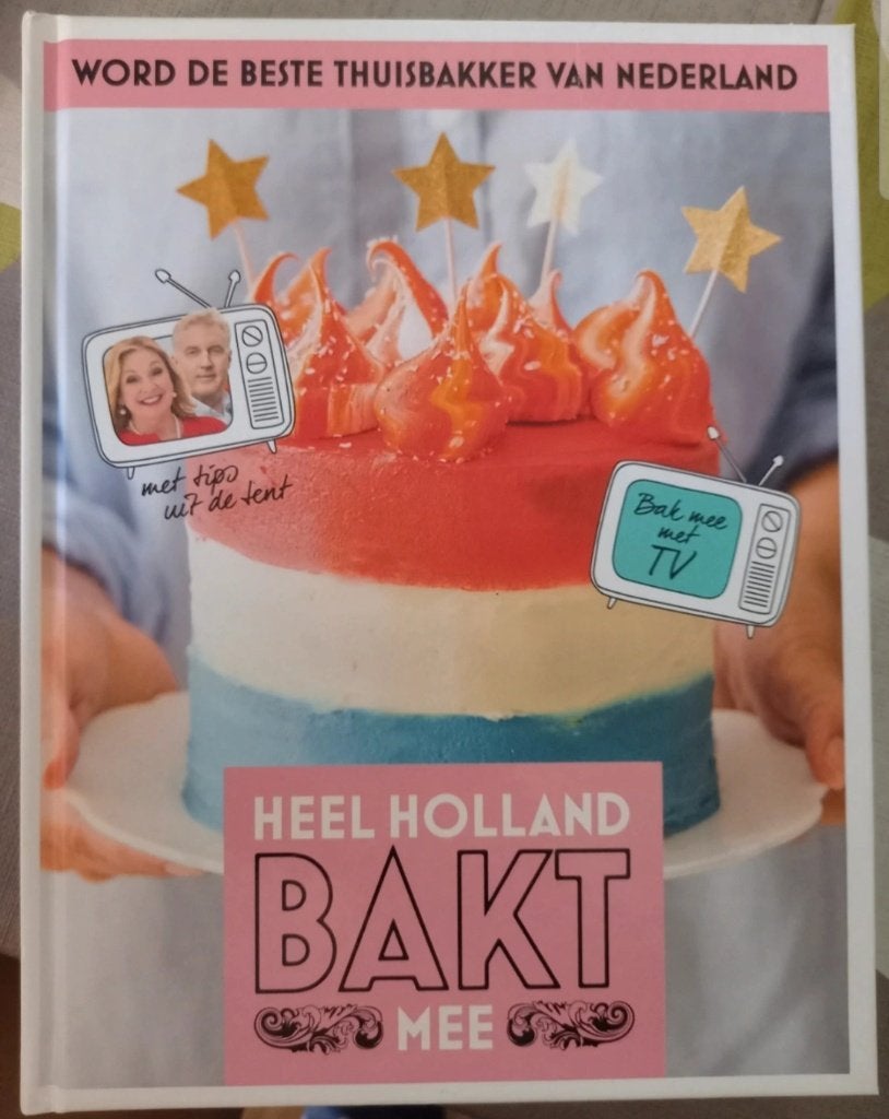 Kookboek heel holland bakt mee NIEUW, Boeken, Kookboeken, Nieuw, Ophalen of Verzenden, Nederland en België, Heel Holland Bakt