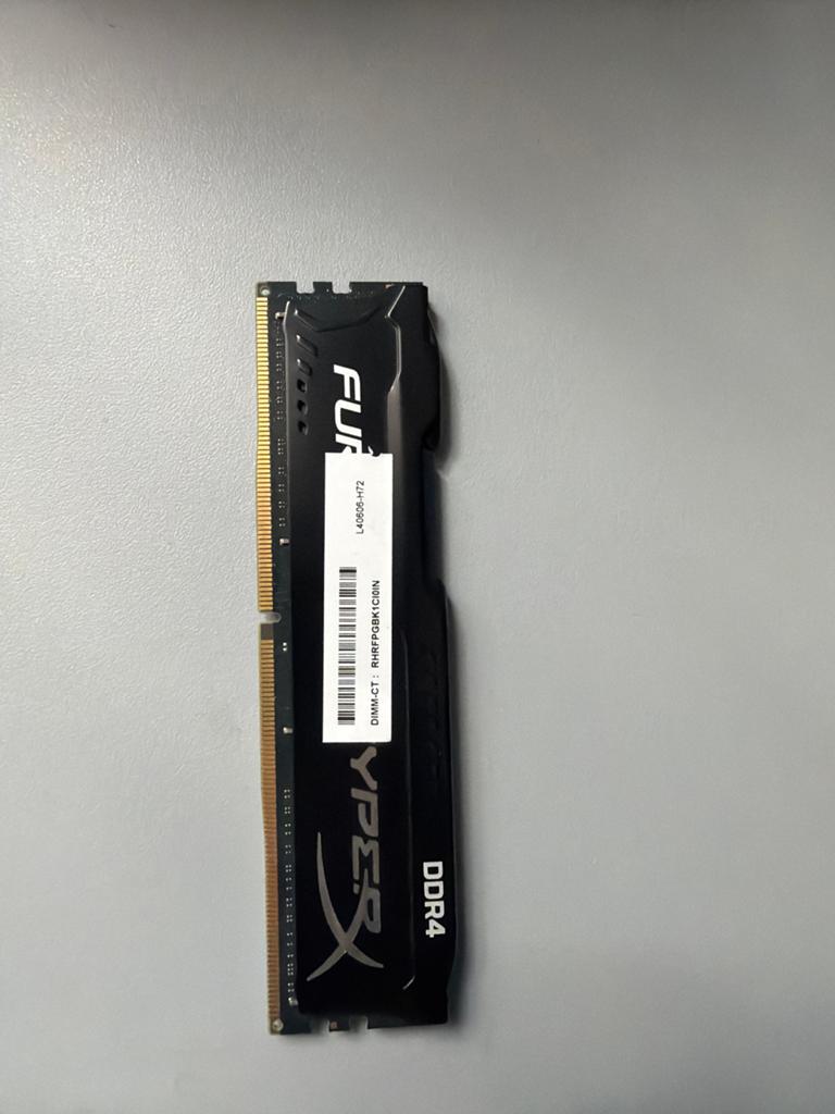 Kingston HyperX Fury 16GB DDR4 RAM 2666MHz Desktop, Computers en Software, RAM geheugen, DDR4, Ophalen of Verzenden, Zo goed als nieuw