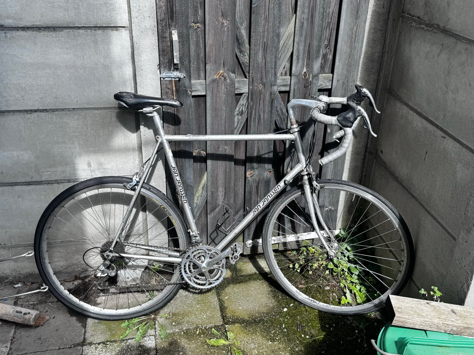 Jan Janssen racefiets 61 cm frame, 28 inch, Gebruikt, 10 tot 15 versnellingen, Velgrem
