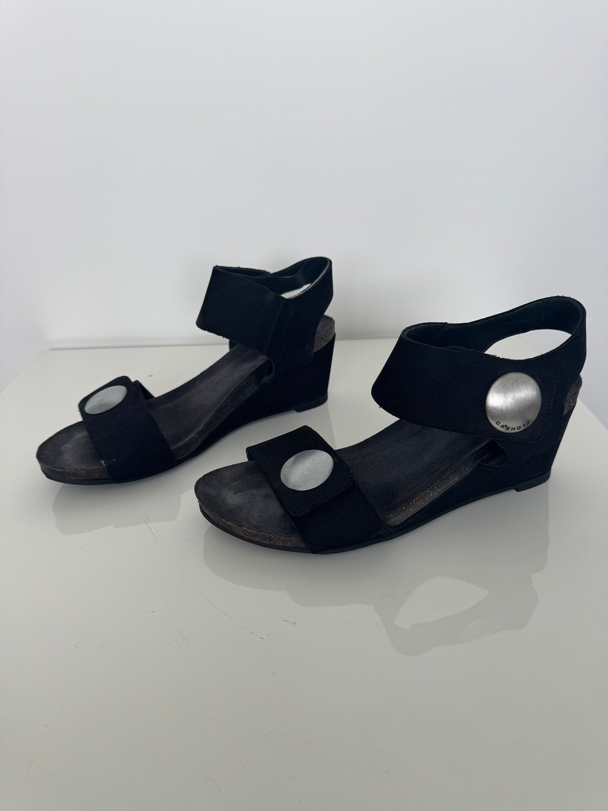 Sandalen met sleehak, maat 42, merk Ca’Shott, Ophalen of Verzenden, Zo goed als nieuw, Sandalen of Muiltjes