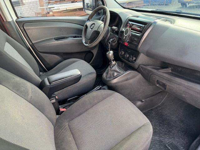 Fiat Doblò Cargo 1.4 Maxi Benzine Schuifdeur Marge Auto, Voorwielaandrijving, Stof, Gebruikt, Zwart