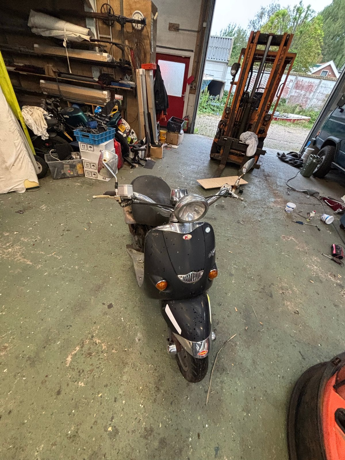Aprilia Mojito 2T met Piaggio blok (loopt goed), Ophalen of Verzenden, Gebruikt, Tweetakt, Mojito of Habana
