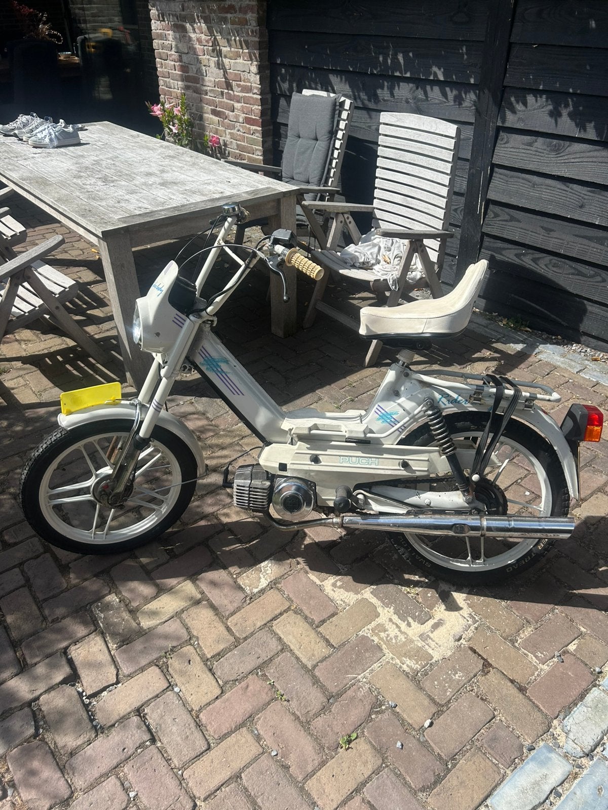 Puch Maxi Rider Lady – Origineel – Slechts 1.761 km, Fietsen en Brommers, Brommers | Puch, Ophalen