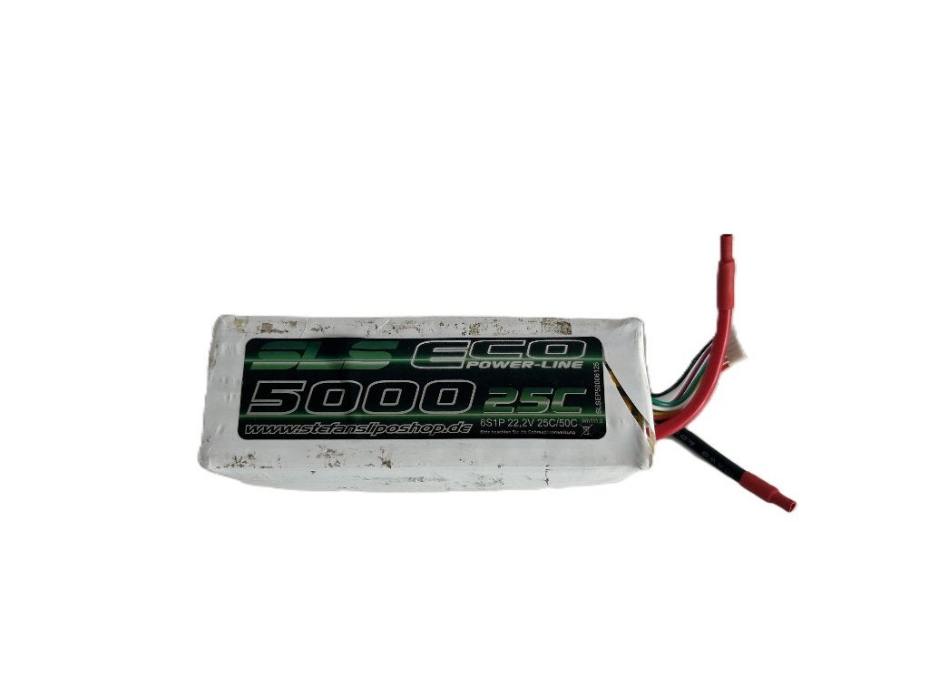 SLS ECO 5000 25C 22.2V 25C/50C lipo rc