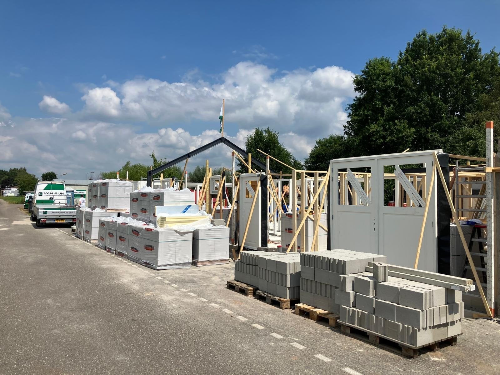 kalkzandsteen lijmblokken blokken, Ophalen, Kalkzandstenen
