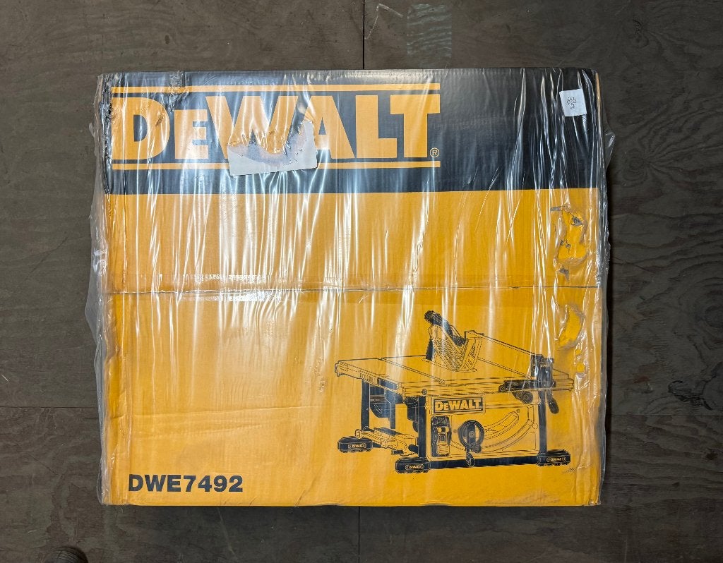 Nieuwe DeWALT DWE7492 Tafelzaag, Doe-het-zelf en Verbouw, Ophalen, Cirkelzaag, DeWalt, 70 mm of meer