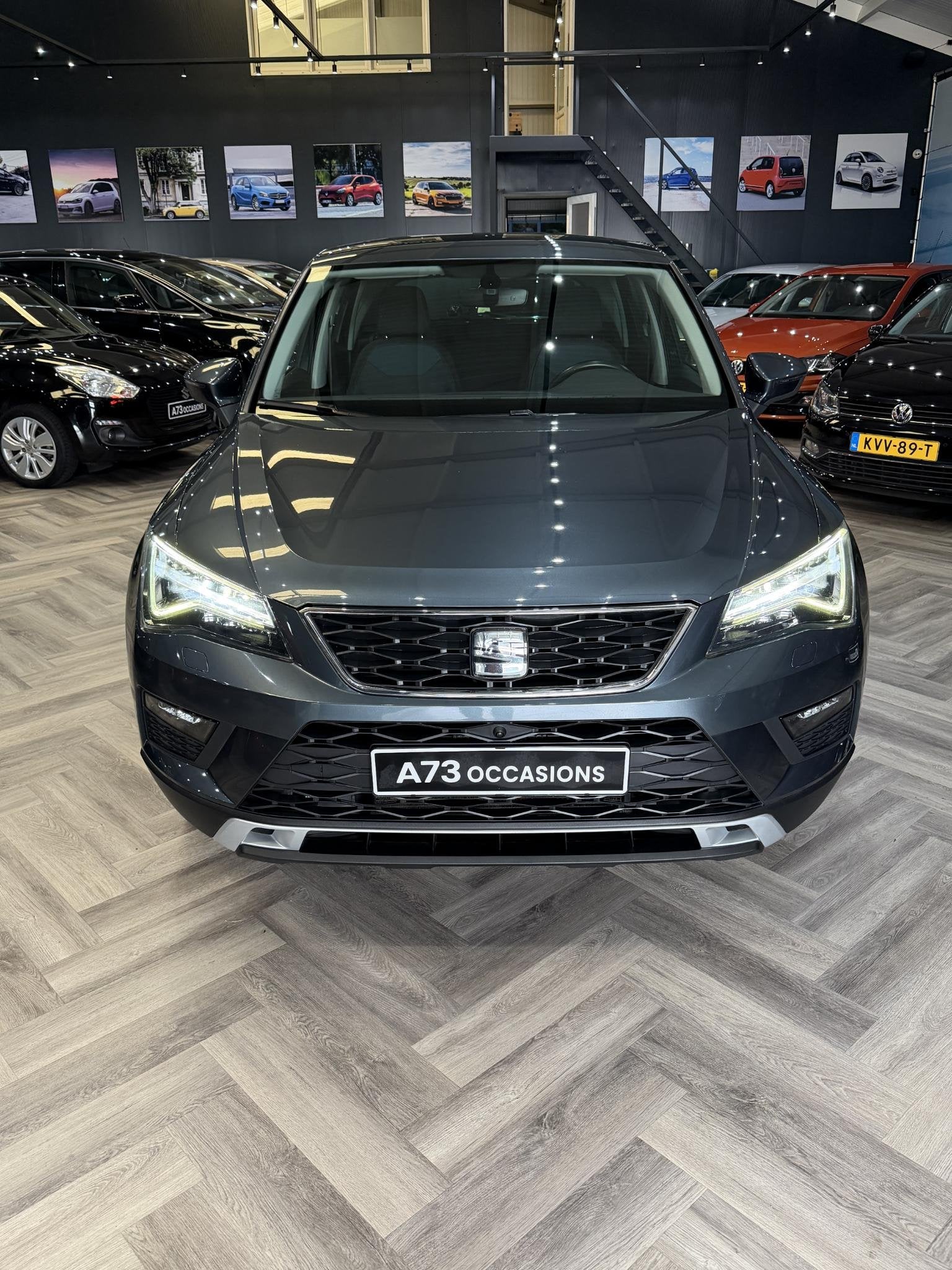 SEAT Ateca 1.0 EcoTSI Style Business Intense KYLESS,LED,NAVI, Voorwielaandrijving, Stof, Gebruikt, Euro 6