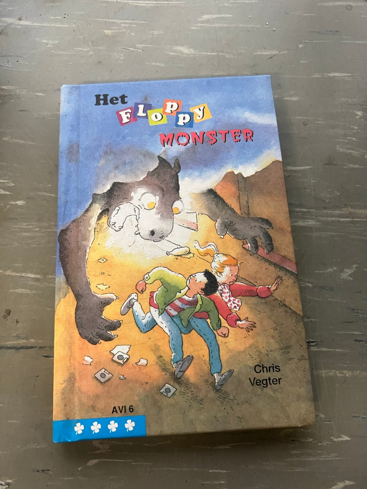 Het Floppy Monster - Chris Vegter (AVI 6), Ophalen of Verzenden, Gelezen, Fictie algemeen