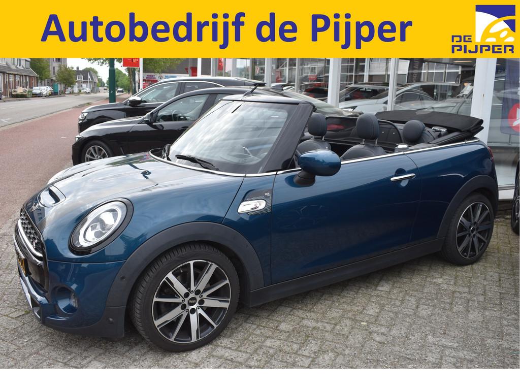 MINI Cabrio 2.0 Cooper S Sidewalk Edition, HARMAN KARDON BOE, Auto's, Mini, Gebruikt, Leder, Bedrijf, 19 km/l
