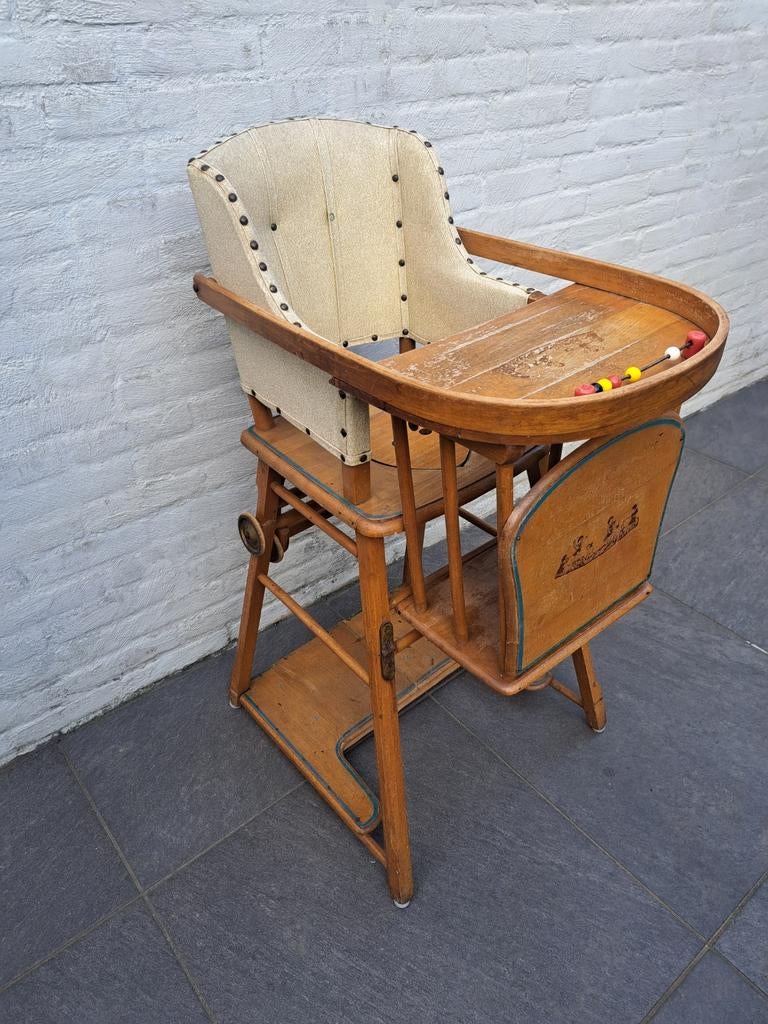 Gratis, Torck kinderstoel antiek, Kinderen en Baby's, Kinderstoelen, Ophalen of Verzenden, Gebruikt, Overige typen
