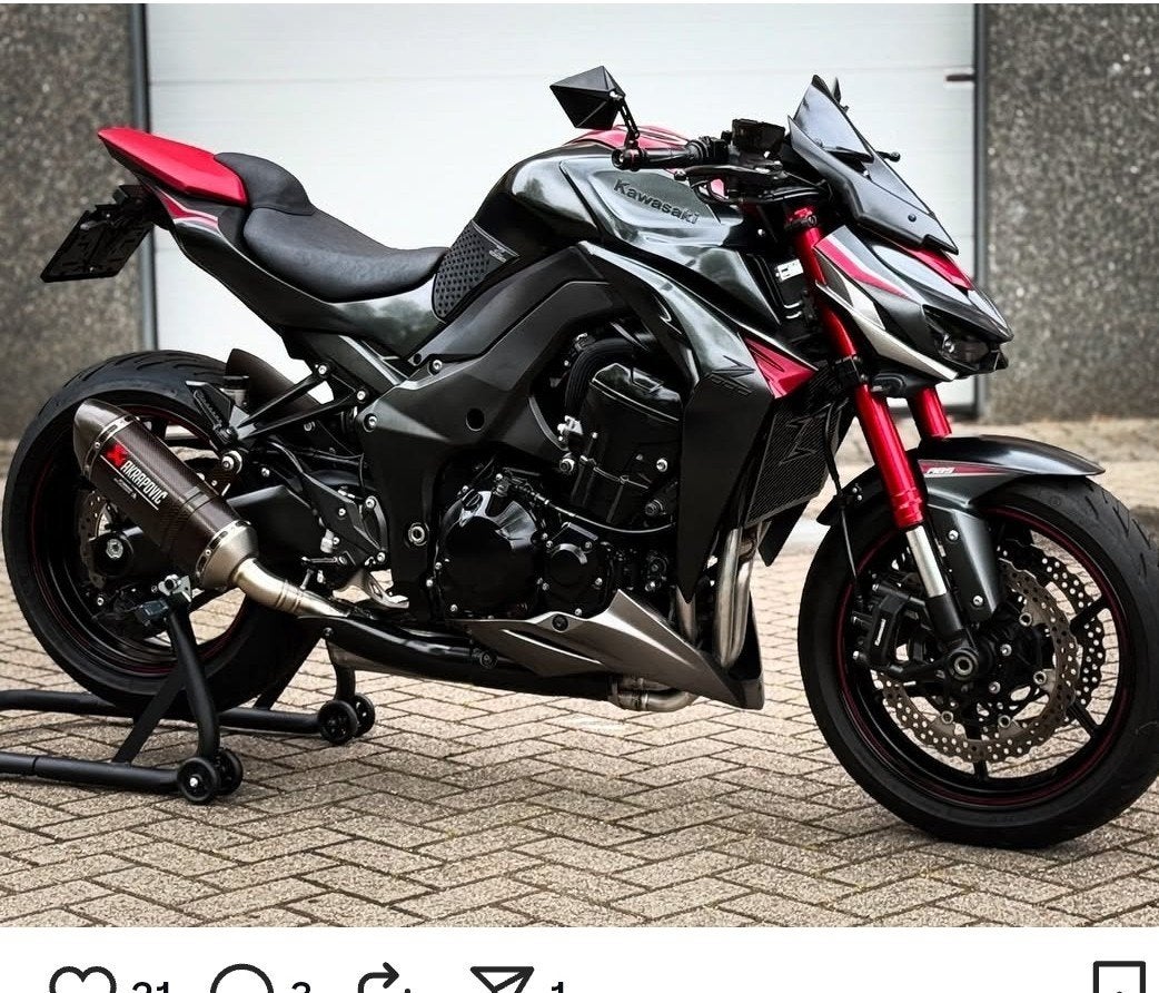 Kawasaki Z1000 Sugomi Edition Akrapovic, Occasion, 4 cilinders, Motorrijbewijs A, Particulier