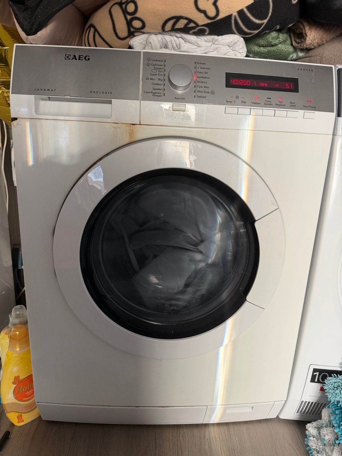 AEG Lavamat Exclusiv Wasmachine - Gebruikt, Witgoed en Apparatuur, Wasmachines, Ophalen, Gebruikt, Voorlader, Kort programma