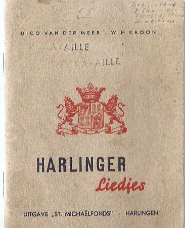 Harlinger liedjes-Dico van der Meer en Wim Kroon(1946), Verzenden, Gelezen