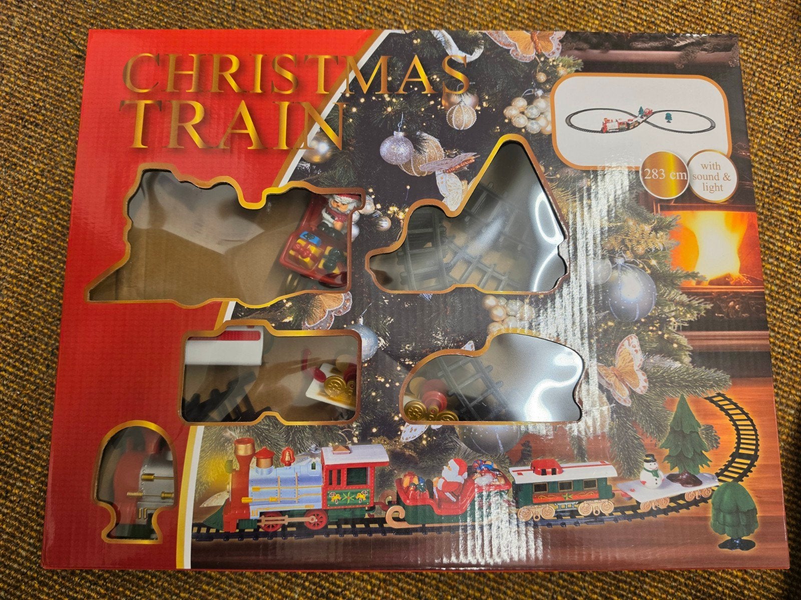 kerst trein, Diversen, Ophalen of Verzenden, Zo goed als nieuw