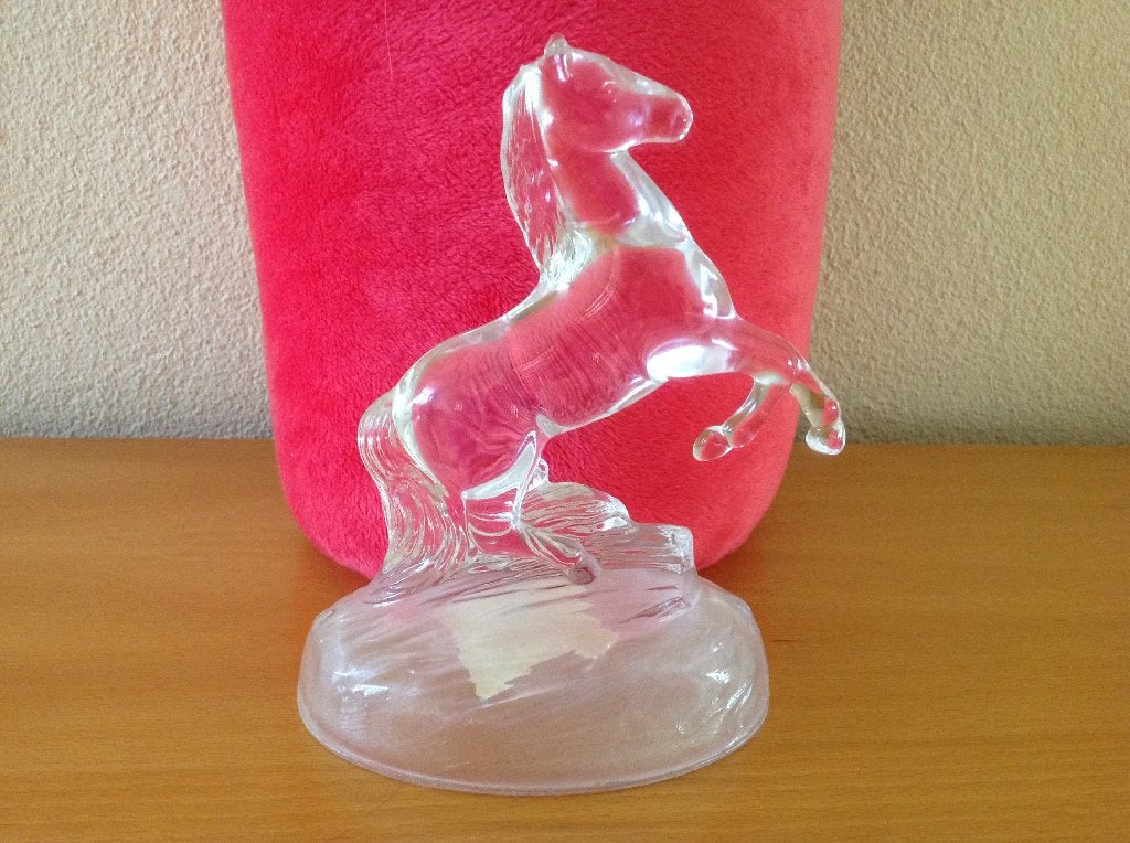 beeldje paard - cristal d'Arques, Ophalen of Verzenden, Zo goed als nieuw, Dier