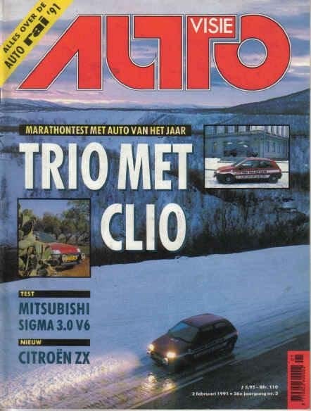 Autovisie 3 1991 : Fiat Tipo 2.0 i.e. GT - Rover 216 GTI 16V, Ophalen of Verzenden, Gelezen, Algemeen