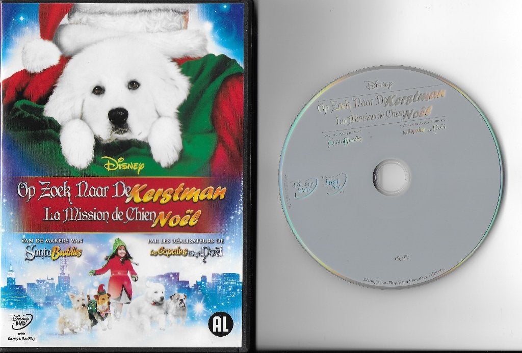 Dvd op zoek naar de kerstman ( santa buddy's), Alle leeftijden, Ophalen of Verzenden, Zo goed als nieuw