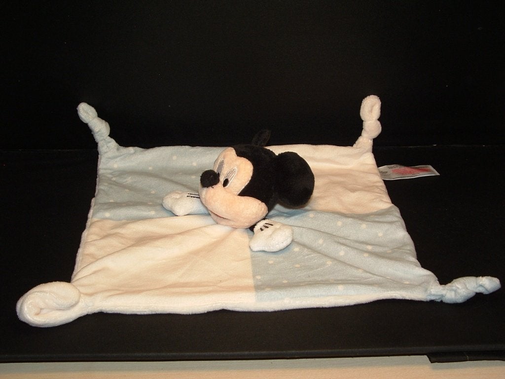 PRIMARK DISNEY MUIS MICKEY MOUSE KNUFFELDOEK VELOURS, Ophalen of Verzenden, Nieuw, Overige typen