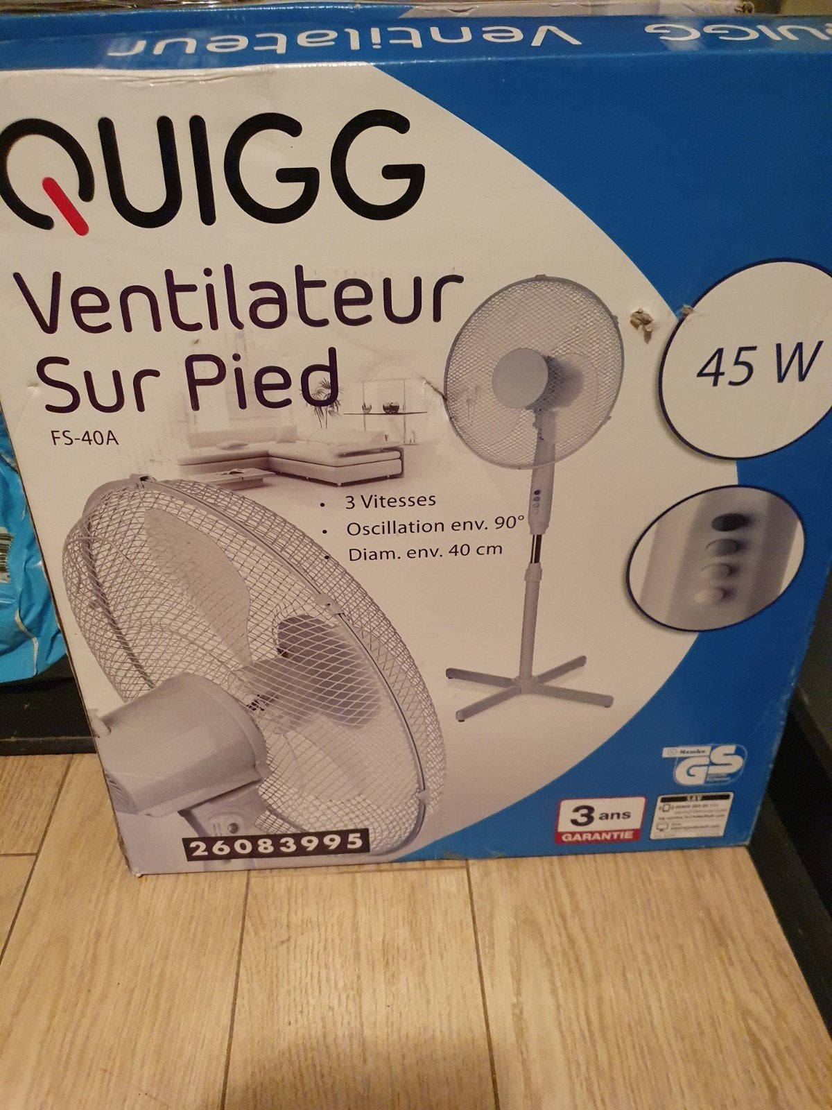 2 x ventilators nieuw in doos, Witgoed en Apparatuur, Ophalen of Verzenden, Nieuw