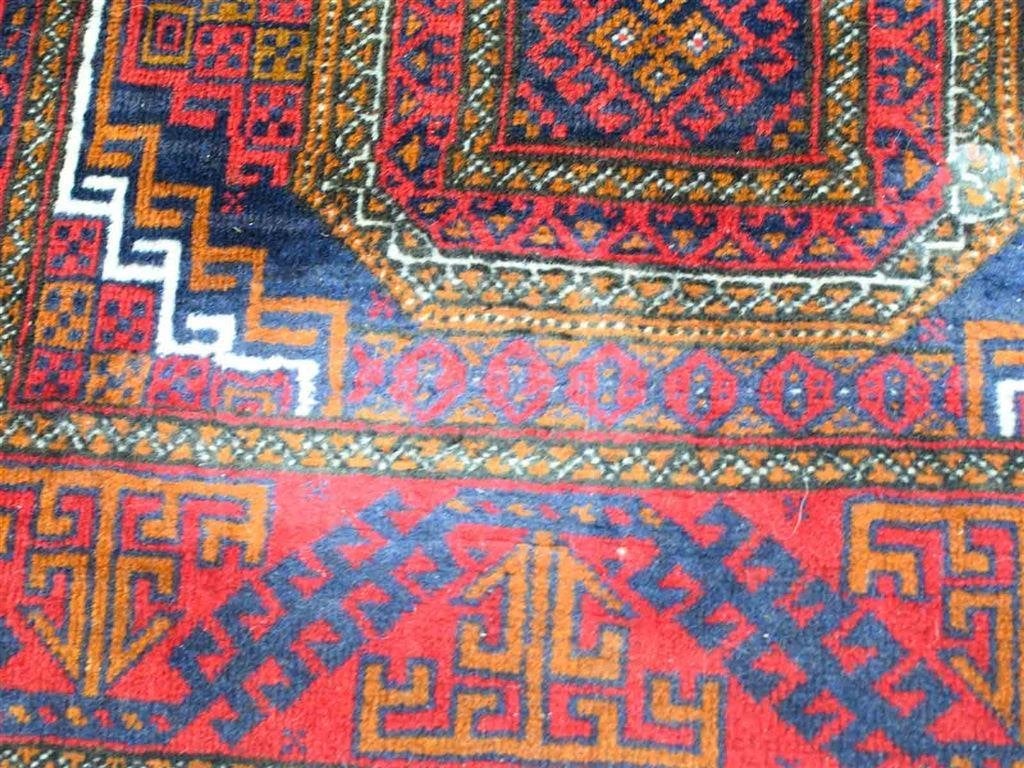 Vloerkleedje 53757, Gebruikt, Blauw, 200 cm of meer, Rechthoekig