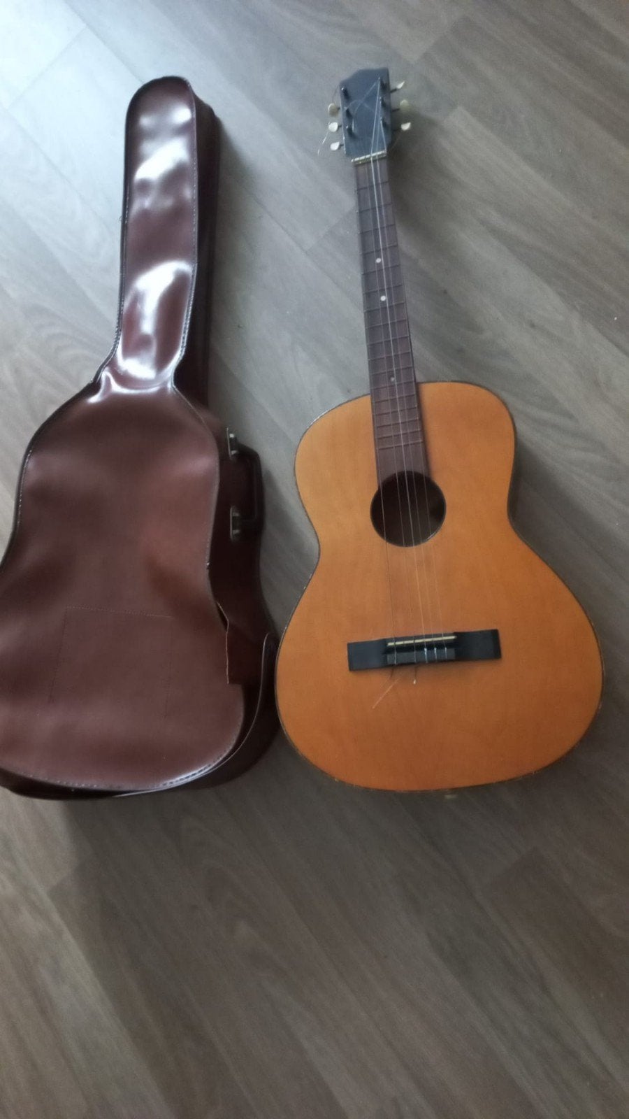 Vintage gitaar, Ophalen, Gebruikt, Klassieke of Spaanse gitaar, Met koffer
