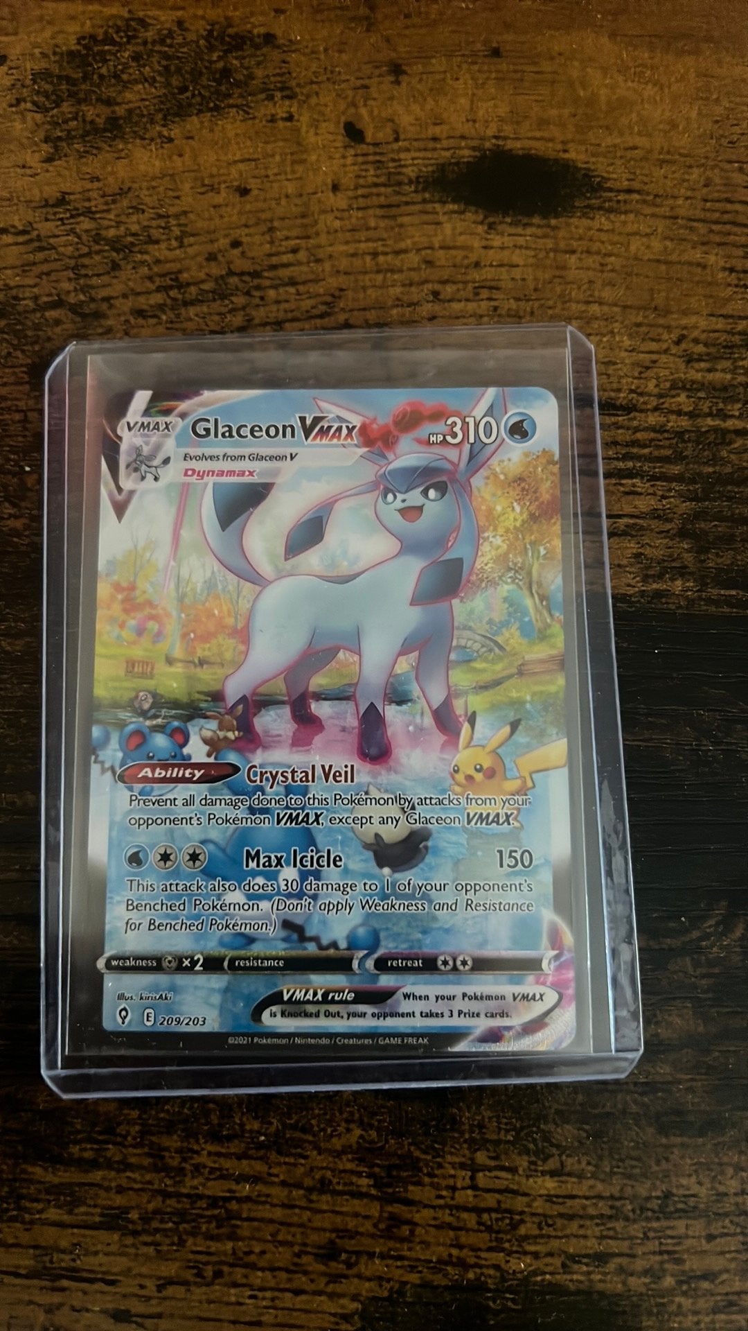glaceon vmax, Ophalen, Zo goed als nieuw