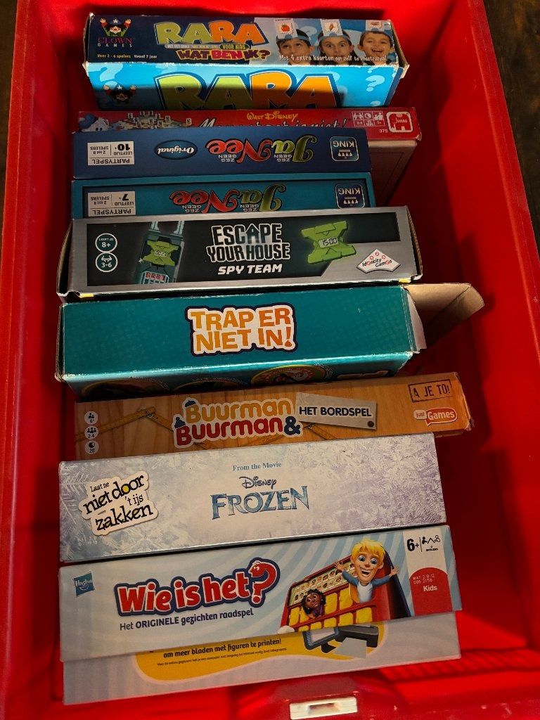 Diverse Gezelschapsspellen, Ophalen of Verzenden, Gebruikt