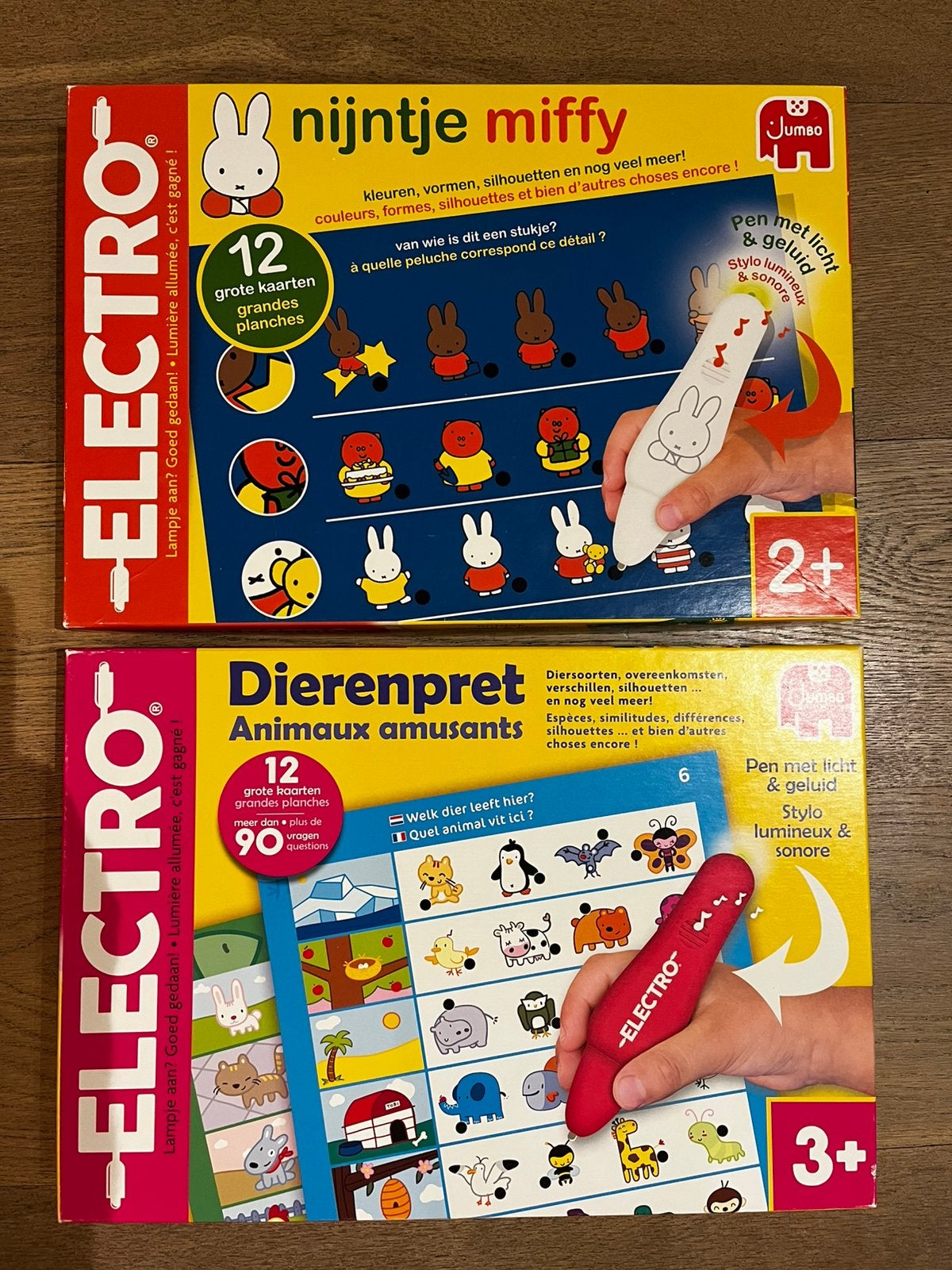 Electro - twee versies, Kinderen en Baby's, Speelgoed | Educatief en Creatief, Ophalen of Verzenden, Gebruikt, Taal en Lezen, Met licht