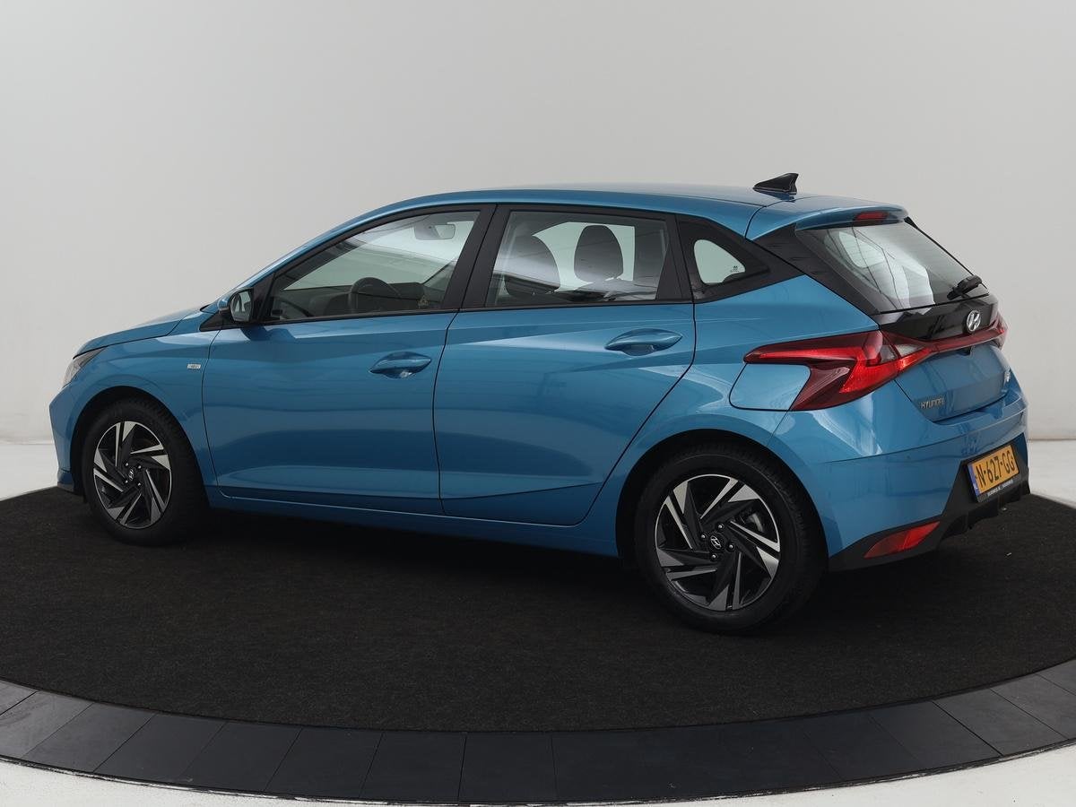 Hyundai i20 1.0 T-GDI Comfort | Trekhaak | Caplay | Camera |, Voorwielaandrijving, Gebruikt, Euro 6, Blauw