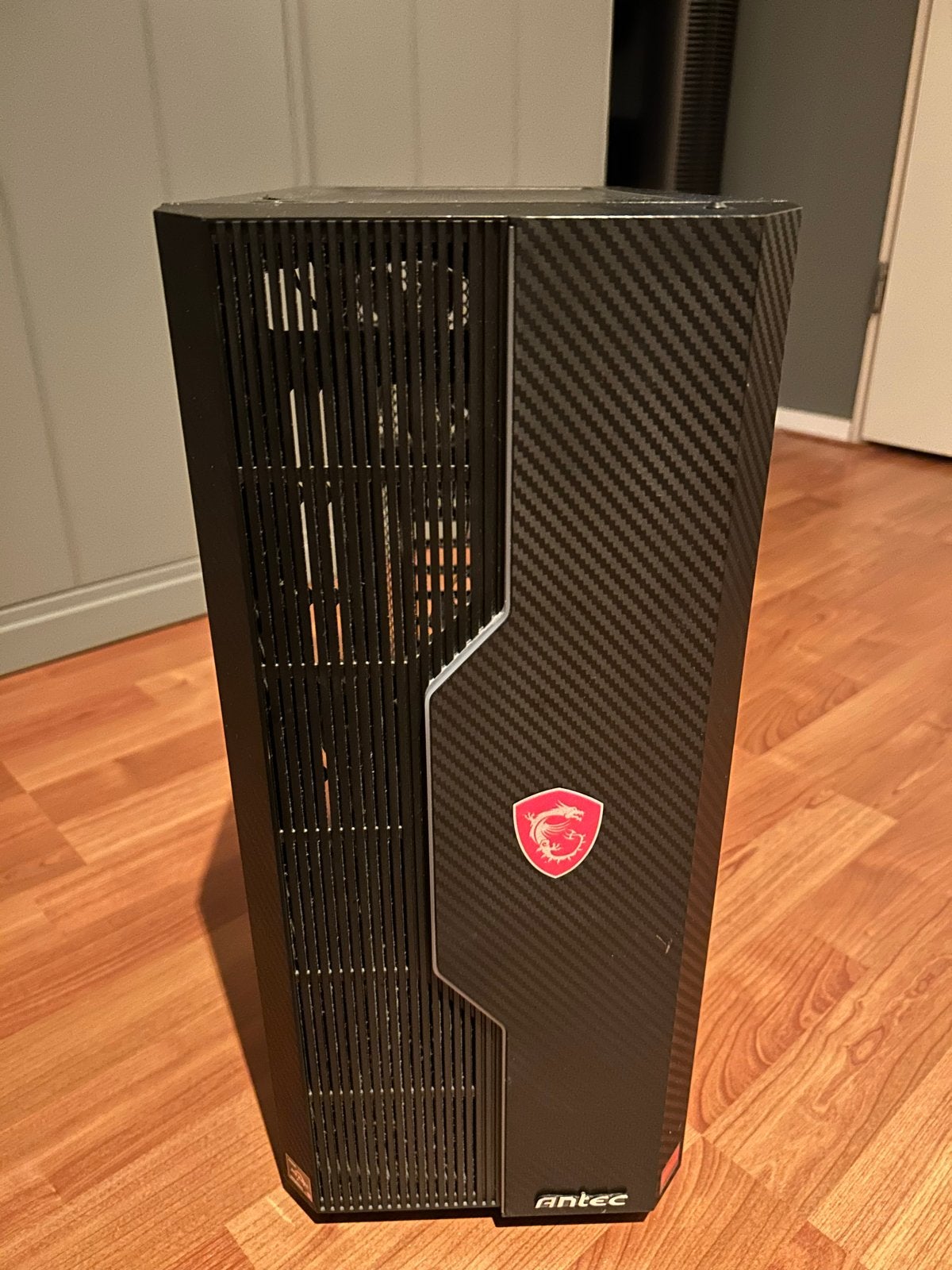 Computercase met Corsair CX450M voeding en fan, Computers en Software, Ophalen, Gebruikt
