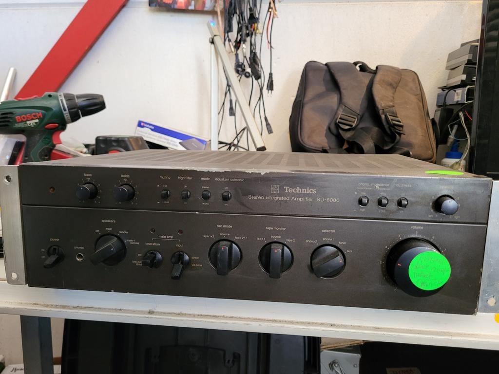 Technics Stereo Integrated Amplifier SU-8080, Audio, Tv en Foto, Stereo-sets, Gebruikt, Overige merken, Ophalen