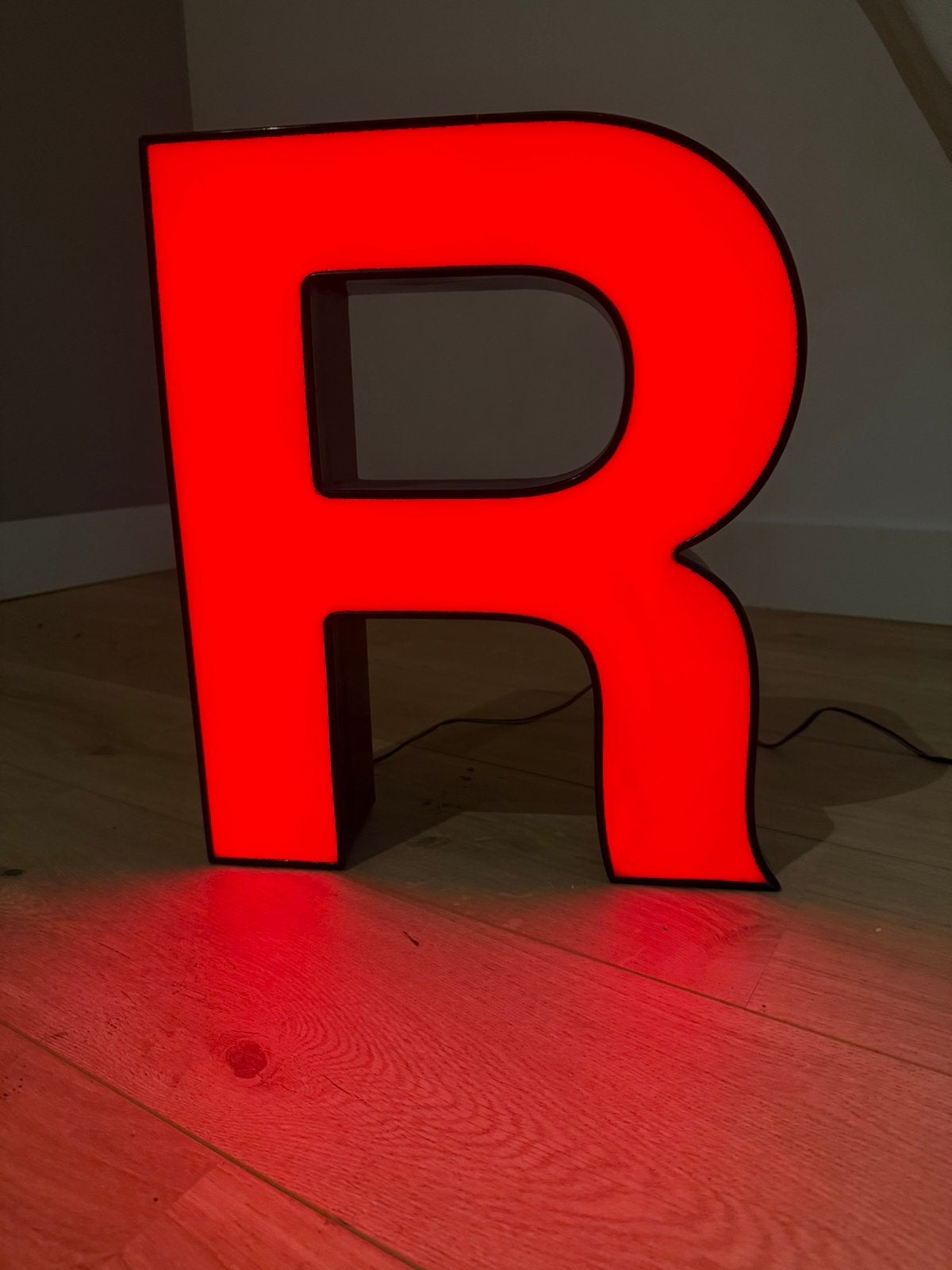 Led verlichting R, Ophalen