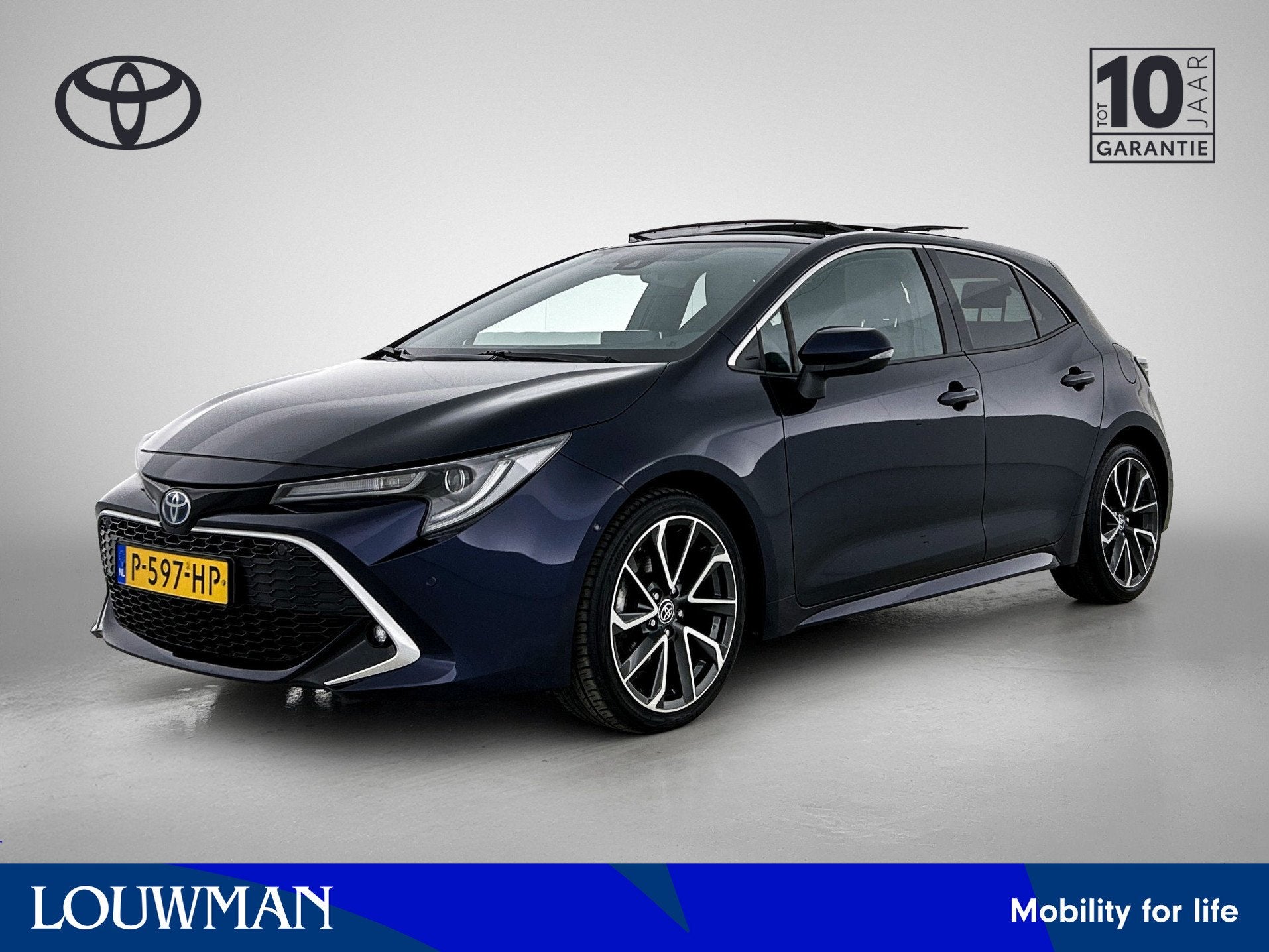Toyota Corolla 1.8 Hybrid Executive | BTW Voertuig | Panoram, Auto's, 12 maanden, 450 kg, Gebruikt, 4 cilinders