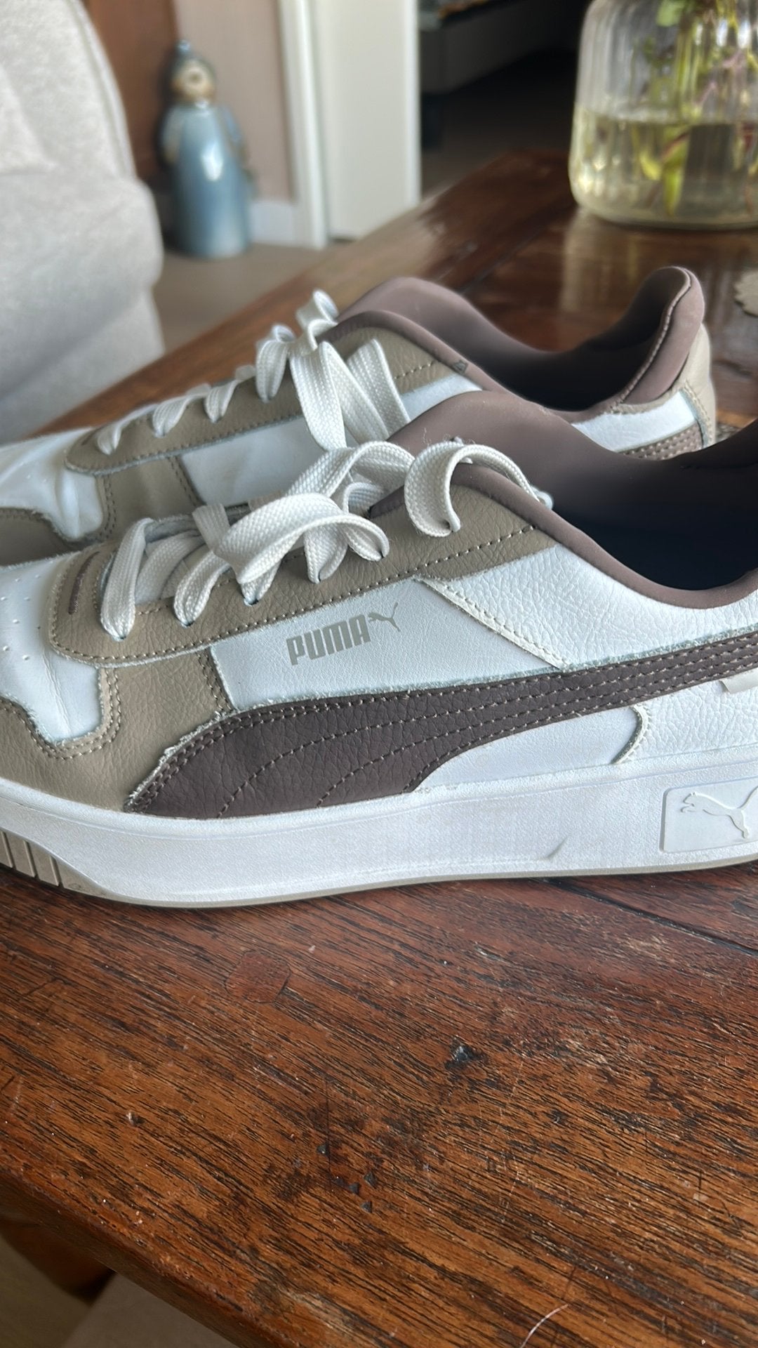Puma, Kleding | Dames, Beige, Ophalen of Verzenden, Sneakers of Gympen, Gedragen