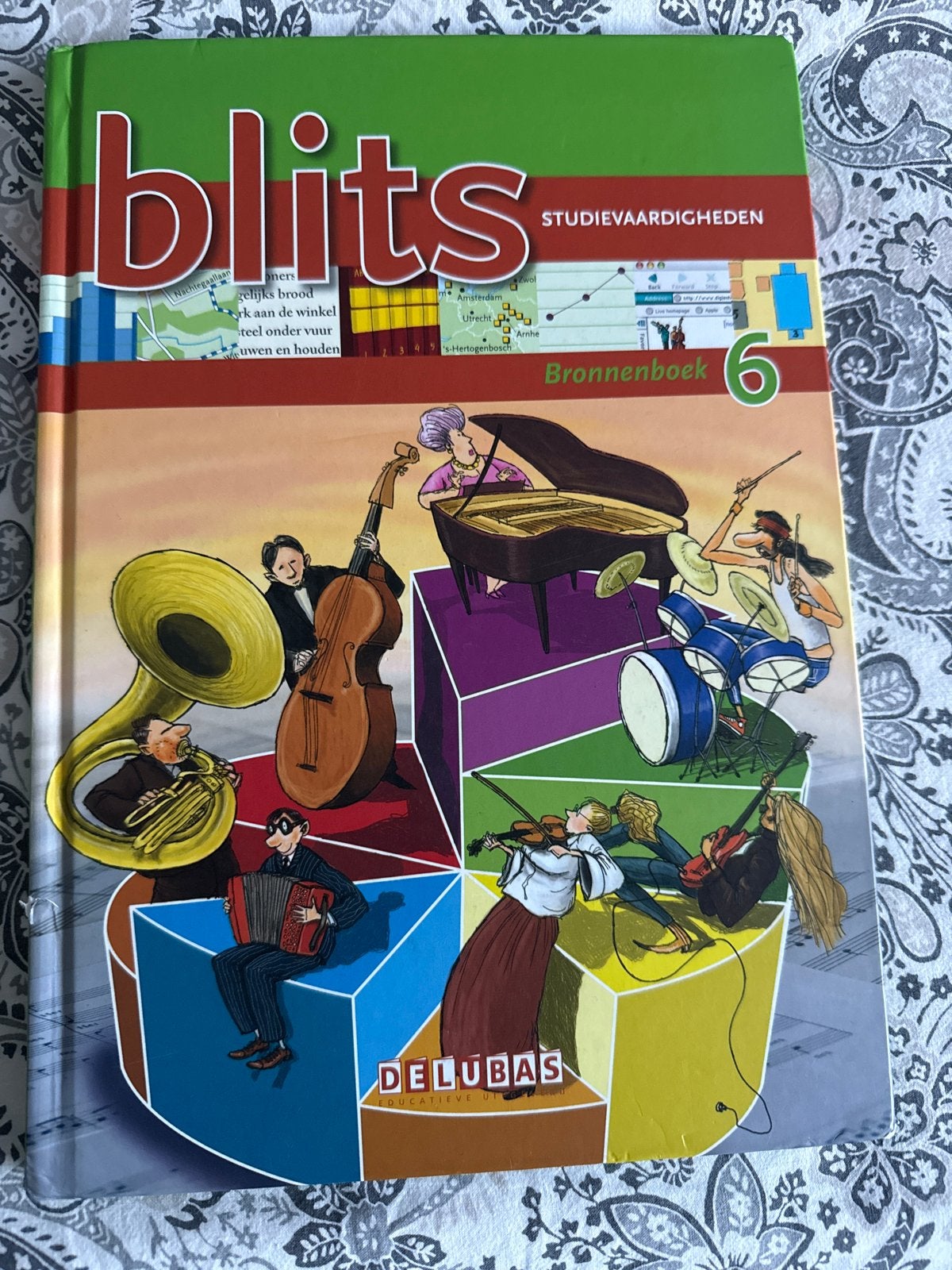 Blits Studievaardigheden Bronnenboek en Antwoordenboek 6, Ophalen of Verzenden, Gelezen, Overige niveaus, Overige vakken