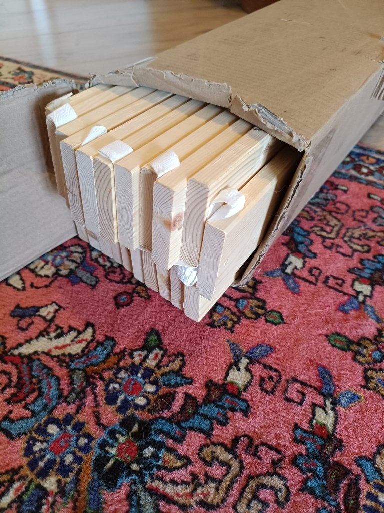 Lattenbodem 140x200 NIEUW, Ophalen, 140 cm, Bedbodem, 200 cm