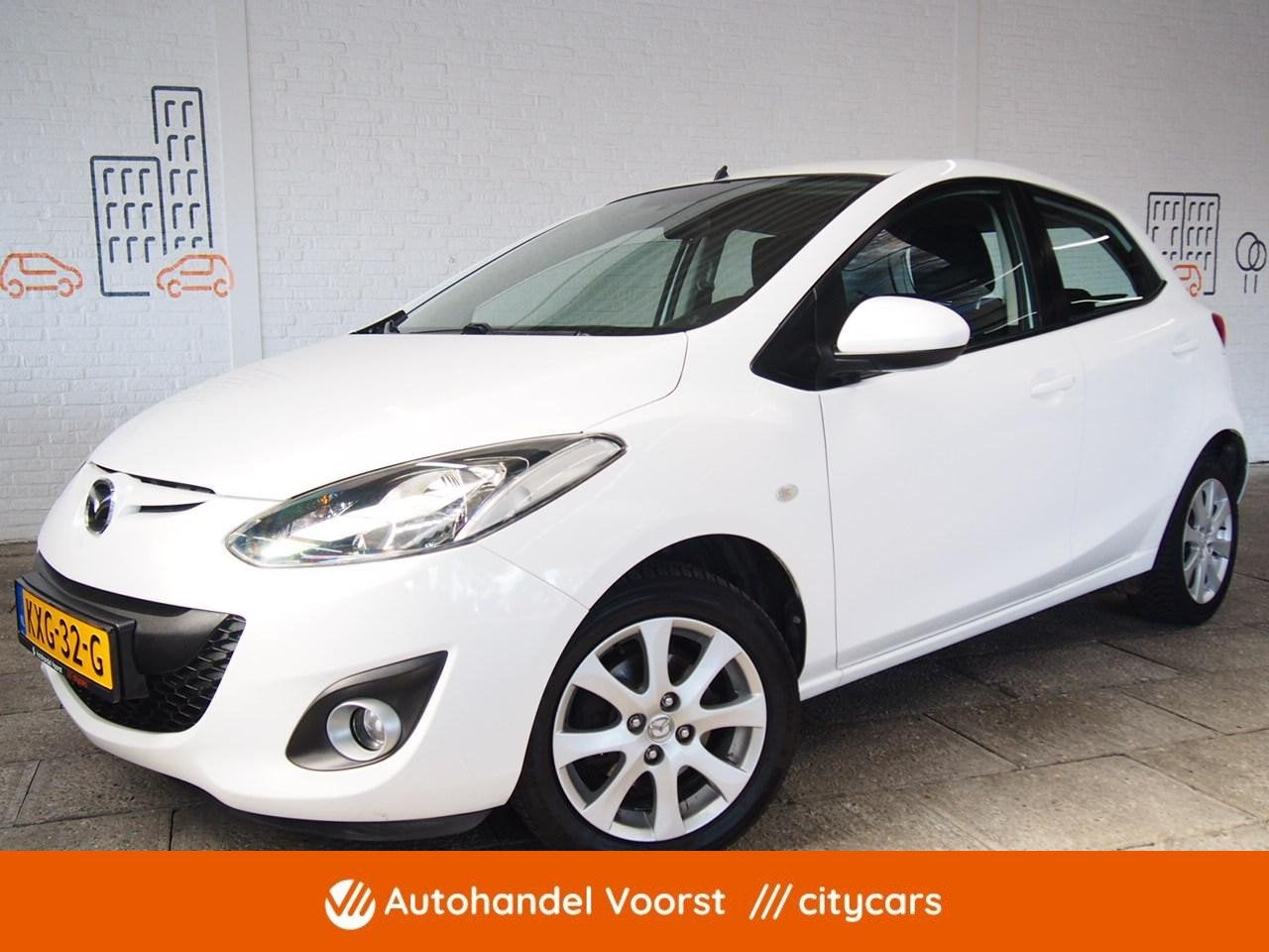 Mazda 2 1.3 GT-L Airco (APK:Nieuw) Incl.Garantie, Voorwielaandrijving, Euro 5, Stof, Huisgarantie