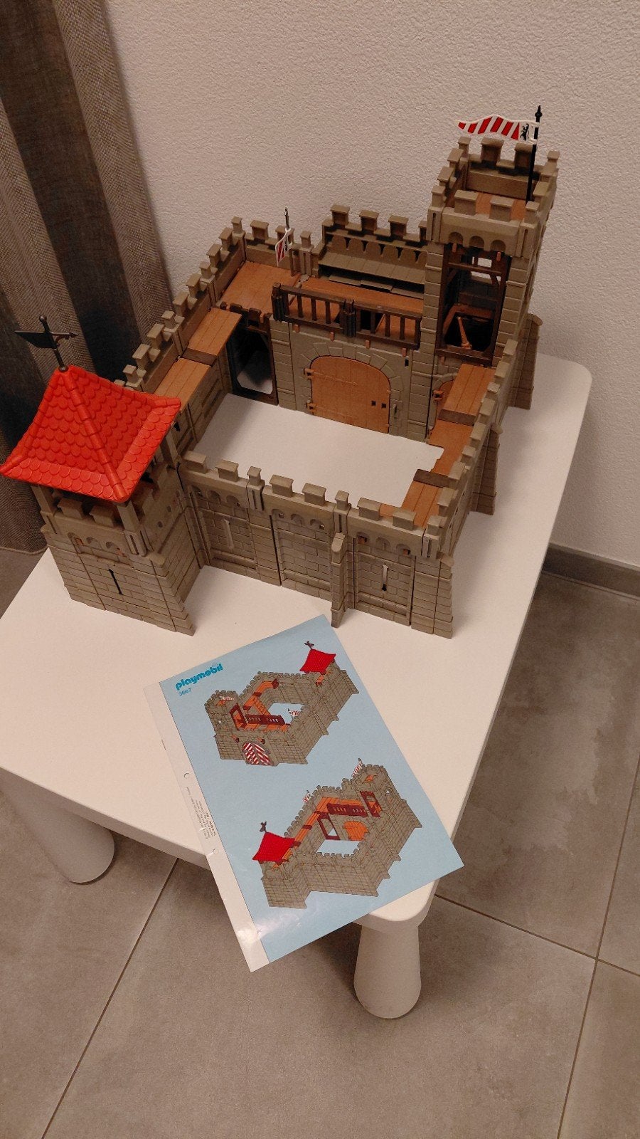 Playmobil Kasteel met Ridders - Complete Set, Ophalen, Gebruikt, Complete set, Kasteel/Fort