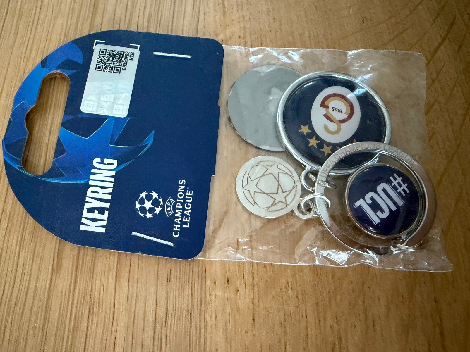 Nieuwe Galatasaray Sleutelhanger - Champions League, Ophalen of Verzenden, Nieuw