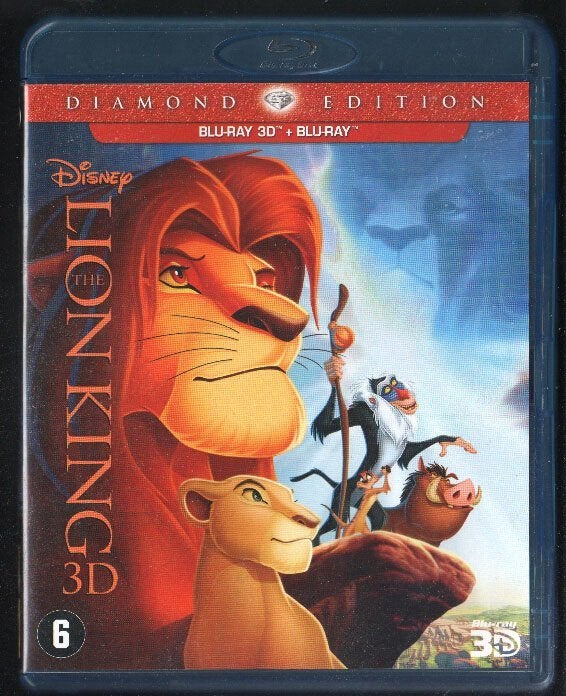 The Lion King 1994 Diamond Edition 3D+2D DISNEY BR NLaud+sub, Film, Nederlands, Boxset, Ophalen of Verzenden