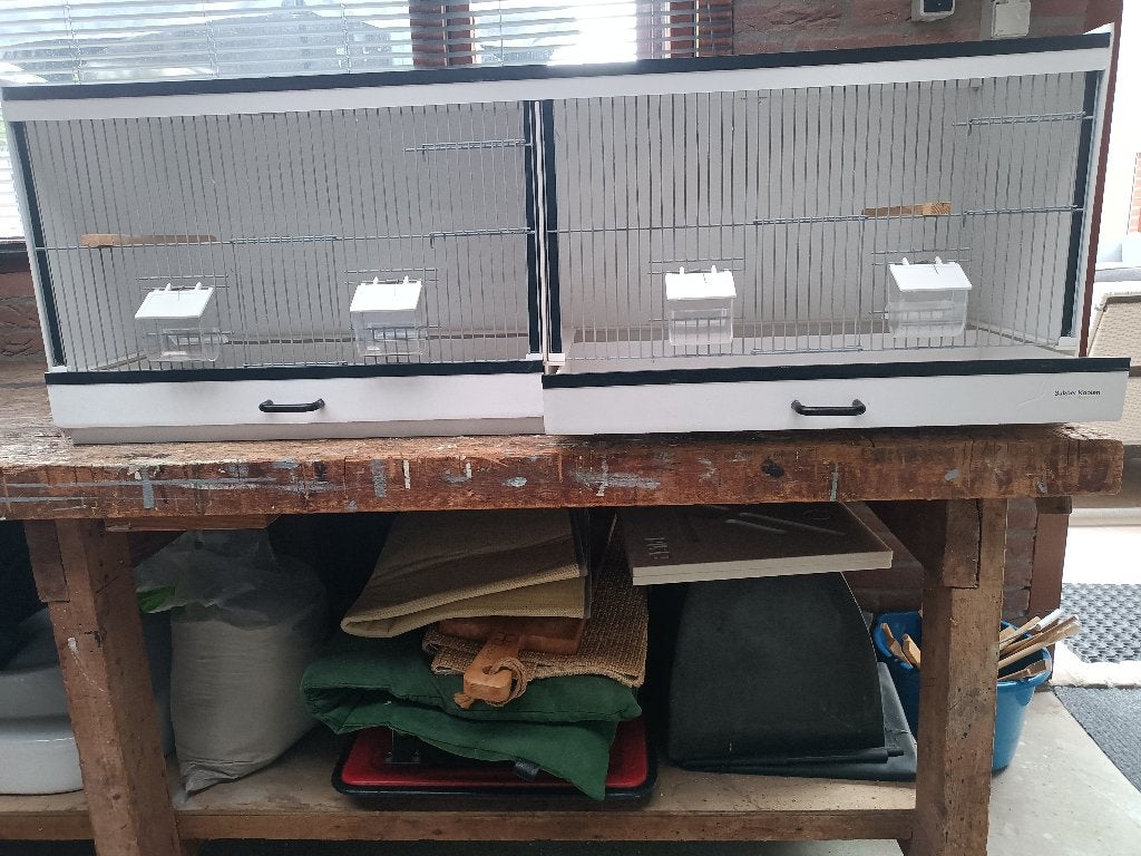 bakker kunstof broedkooi, Dieren en Toebehoren, Ophalen, Zo goed als nieuw, Kunststof, Vogelkooi