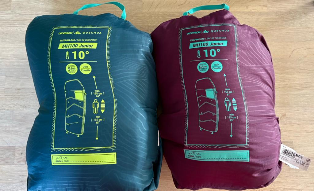 Slaapzakken kind/junior MH100, Decathlon, Ophalen of Verzenden, Gebruikt
